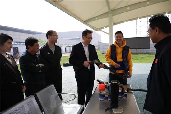校体合作丨九游(中国)姜波理事长一行赴陕西省射运管理中心参观调研